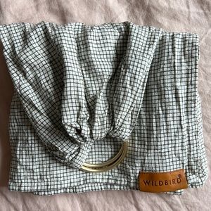 Wildbird Ring Sling Grebe Print Gold Ring 74”